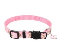 Healifty Star and Moon Cat Collar for Kitten with Pendant, Breathable Microfiber Material, Cozy to Wear, Chic Style Suitable for Birthdays and Christmas