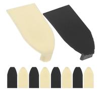 Healifty Stringed Instruments Parts Plastic Violin Bow Tips Lightweight 10pcs Replacement Bow Tip Accessories for Violin and Viola Suitable for Violinists