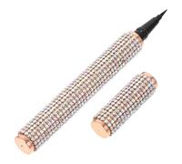 Healifty Sweat-proof Eyeliner Pen Self-adhesive Eyeliner Makeup Supply Ultra-fine Tip Smudge-proof Plastic Golden Creative Fashion for Daily Use