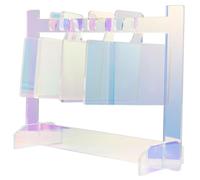 Healifty Symphony Hanging Rack for Nail Tips Display Acrylic False Nail Board for Manicure Display