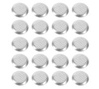 Healifty Tactile Studs Anti-slip Raised Bump Dots Stainless Steel 20pcs with Pineapple Texture 3.5x3.5x2cm for Visually Impaired Suitable for Cement and Public Paving Tiles on Sidewalks