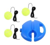 Healifty Tennis Trainer with Base and Rebound Balls for Beginners Portable Tennis Training Equipment for Adults and Practice Ball String Sport Tool for Skill Control and Accuracy