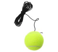 Healifty Tennis Training Ball with Rope and Plastic Wall Mount Base, Single Player Compact Tennis Practice Equipment for Beginner Training and Fitness