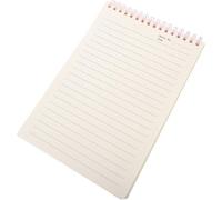 Healifty Thick Spiral Writing Notebook Elegant Pink Lined Pages for Students Office School Journaling and Note Taking Journal for Planning and