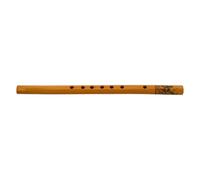 Healifty Traditional Bamboo Vertical Flute for Beginners and Students 7 Holes, Pure Sound Quality and Portable Design, for Music Classes and Performances