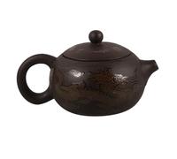 Healifty Traditional Chinese Dragon Kung Fu Teapot Large Capacity Purple Clay Tea Kettle Handcrafted for Home Tea Shops and Restaurants with Unique Color Changing Design