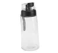 Healifty Transparent Glass Oil Storage Pot Leakproof Seasoning Bottle with Drip Prevention Kitchen Vinegar and Soy Sauce Dispenser for Cooking and Food Preparation