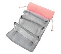 Healifty Travel Makeup Bag Large Capacity Detachable Cosmetic Organizer Waterproof Toiletry Storage Case for Women and Men