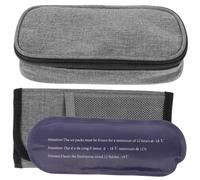 Healifty Travel Medical Bag Insulated Pouch Organizer for Medication Supplies Compact and Lightweight Holder for Patients The Go