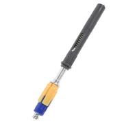 Healifty Trekking Pole Expansion Tube 12-tube Set with Vibration Reduction for Walking Stick Repair and Extension, Yellow Hiking Stick Accessory for Camping Hiking