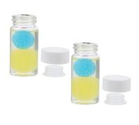 Healifty Tweezers Glue Cleaner 2Pcs with Random Colored Beads for Eyelash Extension Tweezers Professional Salon Cleaning Tool for Lash Artists