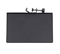 Healifty Universal Adjustable Iron Microphone Stand with Angle Adjustable Sound Tray Holder for Live Broadcast Horizontal Placement Microphone Bracket Clamp