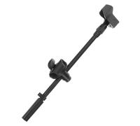 Healifty Universal Metal Microphone Boom Arm Stand with Spring Clip, 350mm Suspension Scissor Mic Holder for Desk and Floor Use, Adjustable Mic Desk Stand Accessory for Home Recording