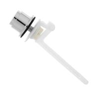 Healifty Universal Side Mount Toilet Flush Handle Replacement Button for Toilet Tank, Plastic Material with Smooth Operation and Stable Construction, for Home and Restroom Use