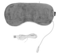 Healifty USB Heated Eye Mask Includes USB Cable with Soft Polyester Material and Washable Design, Steam Compress Blindfold for Sleep and Relaxation for Home and Travel Use