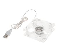 Healifty USB Mini Cooling Fan for Small Pet Cage, Lightweight Plastic Fan with USB Plug, for Hamster and Small Animal Summer Comfort during Travelling and Hiking