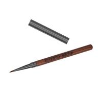 Healifty Versatile Nail Art Pen with Triangular Wooden Handle and Cap for Home DIY and Salon Use Fine Nail Drawing Brush to Create Textured Patterns