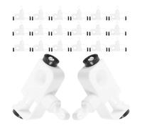 Healifty Vertical Blind Replacement Repair Tabs Plastic Carrier Clips 24pcs with Efficient Sliding Action and Noise Reduction for Window Blinds for Bedrooms and Studies