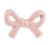 Healifty Vintage Drawer Knobs Bow Shaped Door Handle Pink Iron Scratch Resistant Multipurpose Use Dresser Door Handles for Living Rooms Furniture Renovation Projects