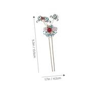 Healifty Vintage Pearl Hair Stick for Women Elegant Chinese Hair Chopsticks Delicate Retro Hairpin Accessory for Weddings Parties Cosplay and Hairstyling