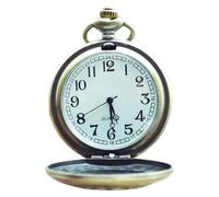 Healifty Vintage Pocket Watch for Men and Women with Retro Rotary Dial, Lightweight Alloy Material, Long Time Using, Easy to Carry Accessory for Daily Wear and Special Occasions