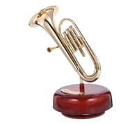 Healifty Vintage Wind Up Music Box Cute Desktop Melody Box Decor Classic Material Beautifully Plays Melodies for Home Decoration Great for Music Lovers