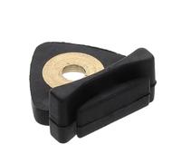 Healifty Viola Practice Mute Black Soft Muffler Noise Reduction Tool for Orchestra Use and Hearing Protection Professional Viola Silence Accessory