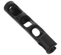 Healifty Violin Bow Grip Posture 1/8-1/10 Small Size Black Rubber Violin Bow Tool for Beginner and