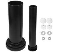 Healifty Wall Hung Toilet Drain Fittings with Plastic Material and Efficient Water Conservation, Seamless Compatibility for Bathroom Use, Including Toilet Supply Line and Extension Pipe