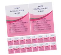 Healifty Wax Removal Wipes 50Pcs Post Wax Care Gentle Moisturizing Formula Suitable for Adults Travel Makeup after Waxing Finishing Convenient Portable Skin Cleanser