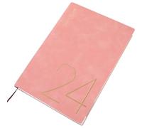 Healifty Weekly Appointment Plan Pad for Homeschool Pink Efficient Notepad with Date Calendar Teacher and Lesson Planner Small Lightweight Study Organizer