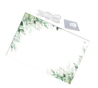 Healifty Whiteboard Hanging, Clear Writing Board, Acrylic Dry Erase Board for Office Home, Hanging with Rope Reusable Memo Board for Schedule Reminder