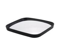 Healifty Wide Angle Convex Mirror for Driveway and Warehouse, Square Plastic and Glass Security Mirror with View, Heavy Duty Design to Maximize Visibility and Enhance Security Awareness