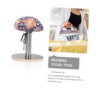 Healifty Wooden Ironing Clothes Stool with Thickened Stable Support Portable Household Ironing Board for Shirts Pants Skirts Compatible with Garment Steamers and Tailoring Accessories