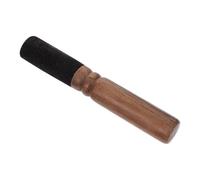 Healifty Wooden Nepalese Buddha Singing Bowl Stick with Pu Handle, Handmade Delicate Mallet Suitable for Yoga Training and Praying for Peace of Mind, Simple Design Sound Bowl Accessory