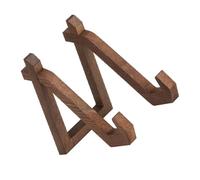 Healifty Wooden Recipe Book Stand for Kitchen Countertop, Multi-Function Cookbook Holder and Display Rack, Kitchen Decor Reading Stand for Cookbooks and Tablets