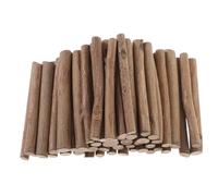 Healifty Wooden Rods DIY Stick Material 5.5cm Diameter 5-8mm 100g Natural Wood Craft Accessory for Handmade Models and Arts Supplies in UK