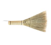 Healifty Woven Corn Broom Small Hand Broom with Short Handle for Effective Dust Cleaning, Unique Appearance, and Easy to Use Household Sweeping Brush for Bedroom and Sofa