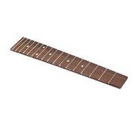 Healifty Yugaku Li Fingerboard Rosewood Ukulele Fretboard Frets Replacement Finger Plate for Ukulele Repair Practice Aid