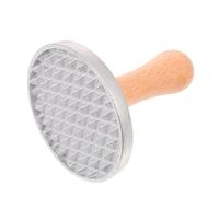 Healifty Zinc Alloy Cookie Mold Diamond Shape Biscuit Press Baking Tool Household Cookie Making Mold for Pastry and Cake Decorating