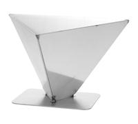 Healifty Zongzi Mold Silver Kitchen Tool Stainless Steel with Comfortable Hand Feeling and Safe Design Metal Food Mold for Traditional Rice Dumpling Making at Home