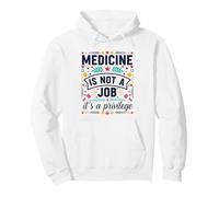 Healing Arts Is A Privilege Inspiring Quote Pullover Hoodie