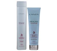 Healing Colorcare Silver Brightening Shampoo 300ml & ColorCare Blue De-Brassing Conditioner 250ml Duo Lanza Clear One Size