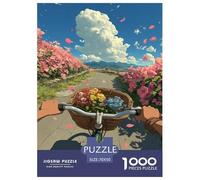 Healing Comics Jigsaw Puzzles Puzzles for Adults Kids. 1000 Piece Impossible Challenge Toy Educational Games Home Decoration for Adults& Kids Age 14 Years Up 70x50cm/1000pcs