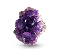 Healing Crystal Natural Amethyst Cluster Druze from Brazil Uruguay for Reiki Gemstone Specimen Figurine Home Decor 20-30g/1pc