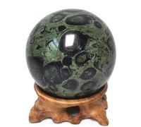 Healing Crystal Sphere | Natural Malachite Ball | Polished Gemstone Sphere | Carved Crystals Ball | Meditation Balls | Home Office Decor Meditation Gift,5~6cm(7~8cm)