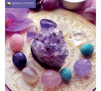 Healing Crystals Wall Calendar 2027 (Art Calendar)