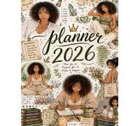 Healing Era By Slayyed: Sage Miracolo Edition: An Illustrated Self-Care, Goals, and Mental Wellness Planner for 2026