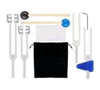 Healing Fingerboards Set - Reusable and Multipurpose Therapeutic Tools - Portable Metal Instruments with Storage Bag for Meditation Accessories Music Education