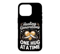 Healing Generations One Hug At A Time Dad Father Case for iPhone 16 Pro